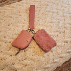 Lululemon Dual Pouch Wristlet Plush
